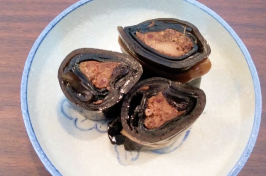 鮭の昆布巻き