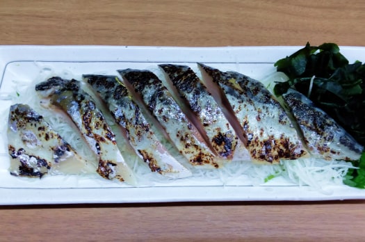 炙りしめ鯖