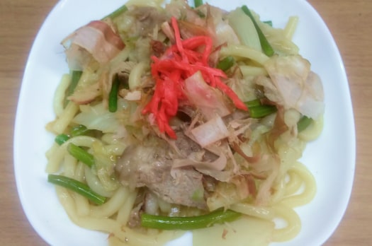 塩焼うどん